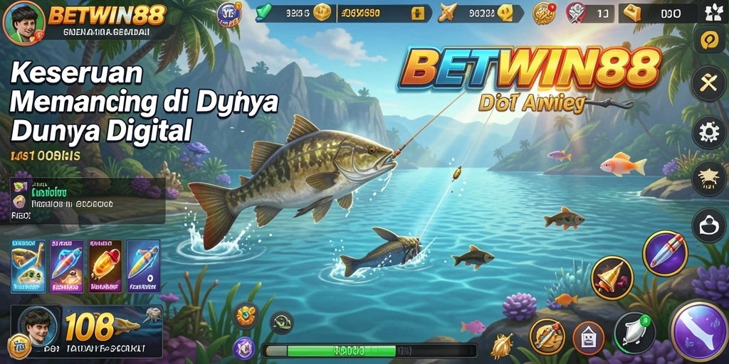 Gameplay BETWIN88 yang mendebarkan dengan berbagai jenis ikan.