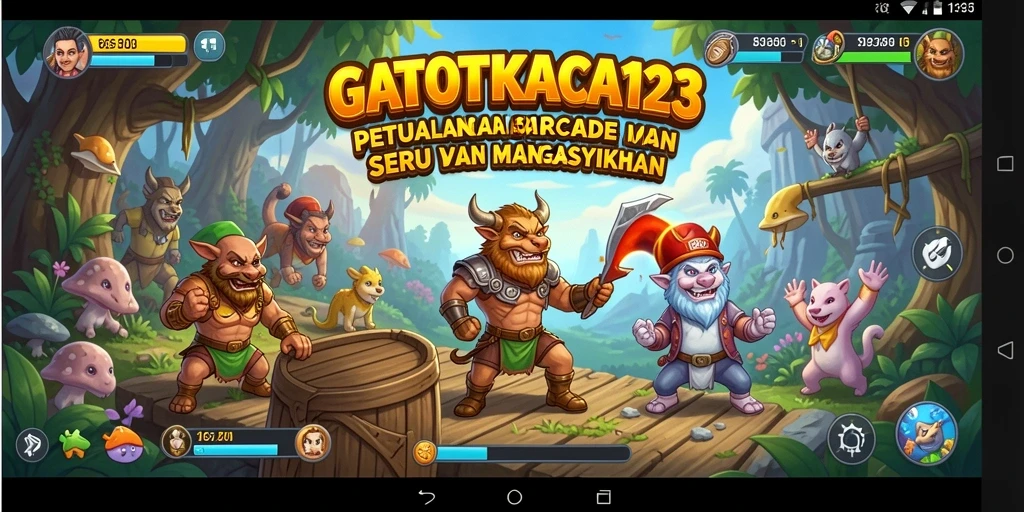 Tampilan screenshot GATOTKACA123 dengan gameplay seru.