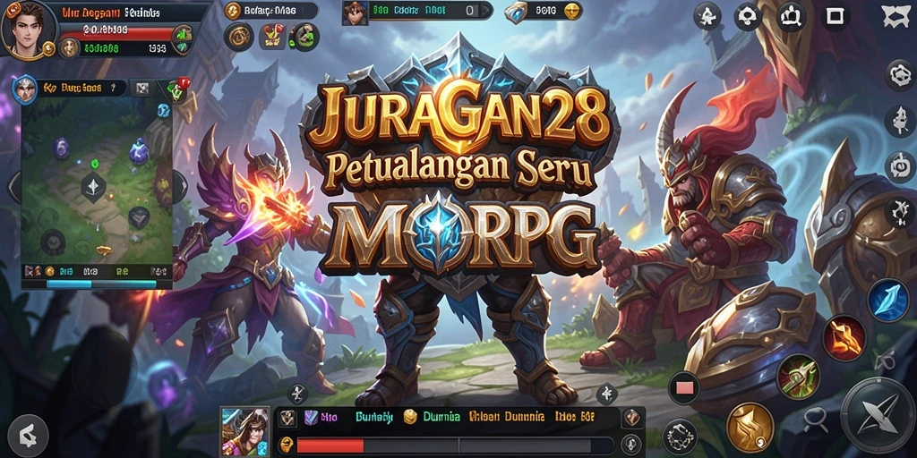 Screenshot gameplay JURAGAN28 yang menampilkan aksi seru dalam petualangan MMORPG.