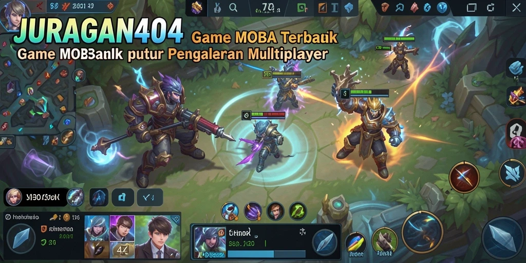Gameplay intens di JURAGAN404 dengan karakter unik.