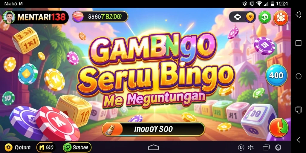 Tampilan gameplay seru di MENTARI138 dengan banyak aktivitas Bingo.