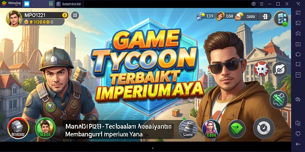 Screenshot gameplay MPO1221 menampilkan aksi manajerial yang mendebarkan.